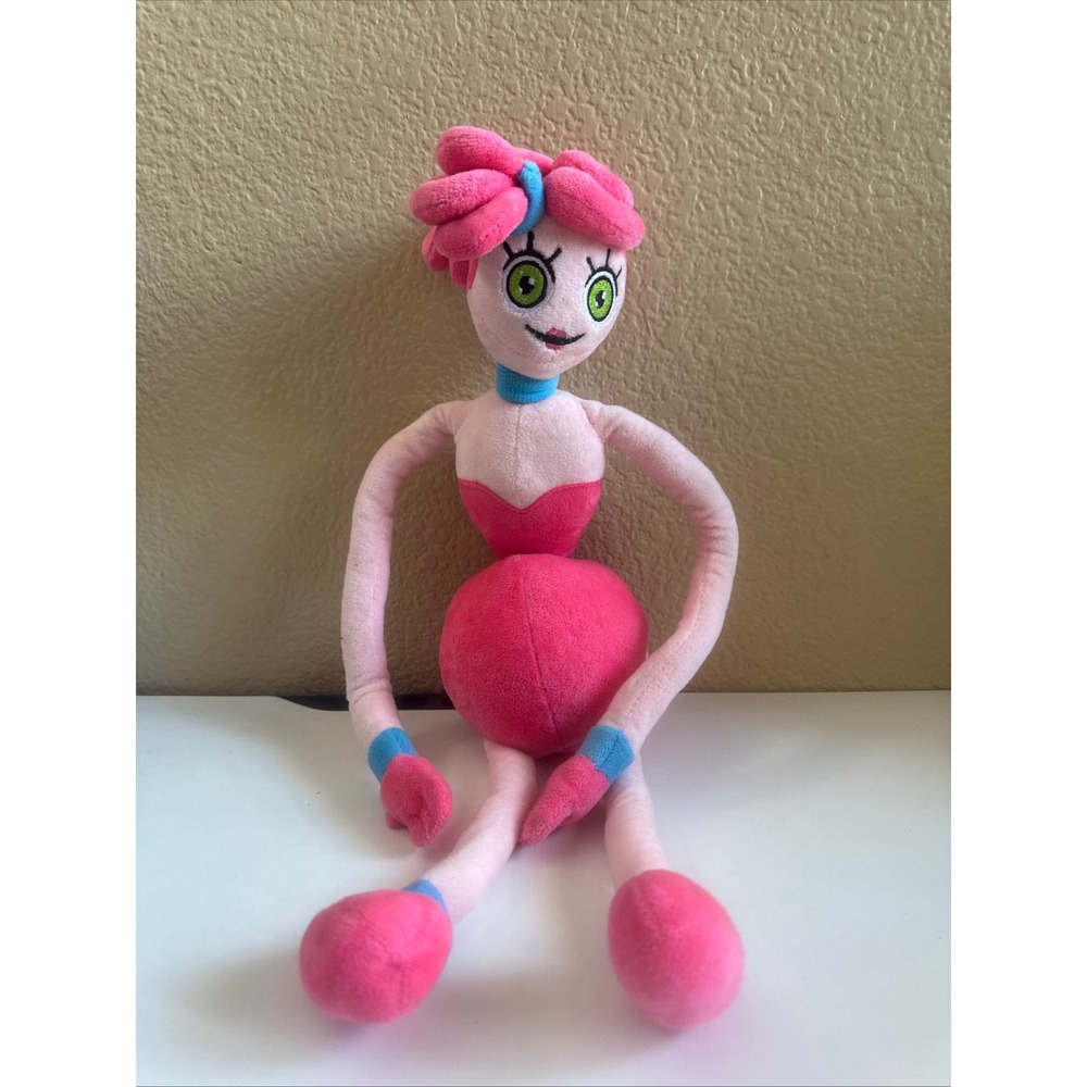 Poppy Playtime Mommy Long Legs Plush Pink Stuffed Toy 18 Inch Horror Game Item